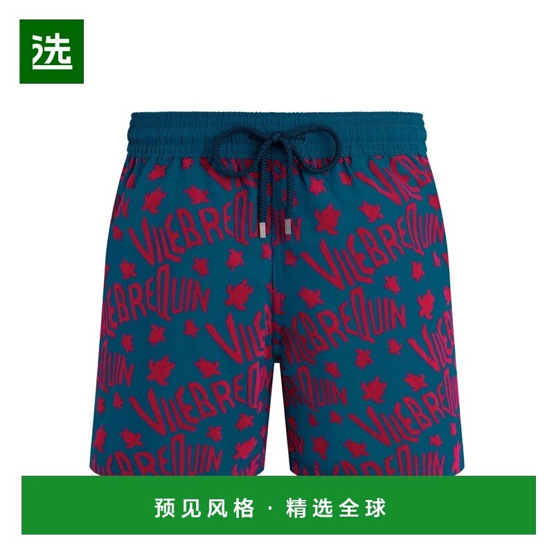 香港直邮Vilebrequin 男士 MOOREA 海滩植绒图案短裤 MOOCD212611,运动/瑜伽/健身/球迷用品,沙滩裤,淘宝优惠券,粉丝福利购,淘宝优惠卷