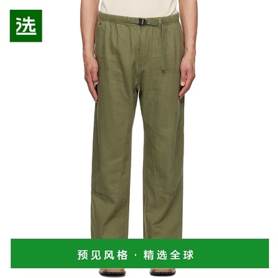 1h可退 香港直邮CARHARTT WIP 男士 绿色 Crawford 长裤 I034566