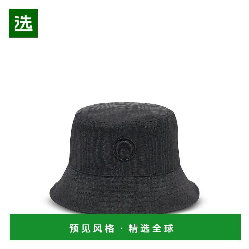 1h可退 香港直邮Marine Serre 女士 MARINE SERRE 黑色帽子 UHG03