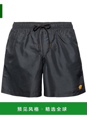 1h可退 香港直邮Versace 松紧腰泳裤 10188841A13637