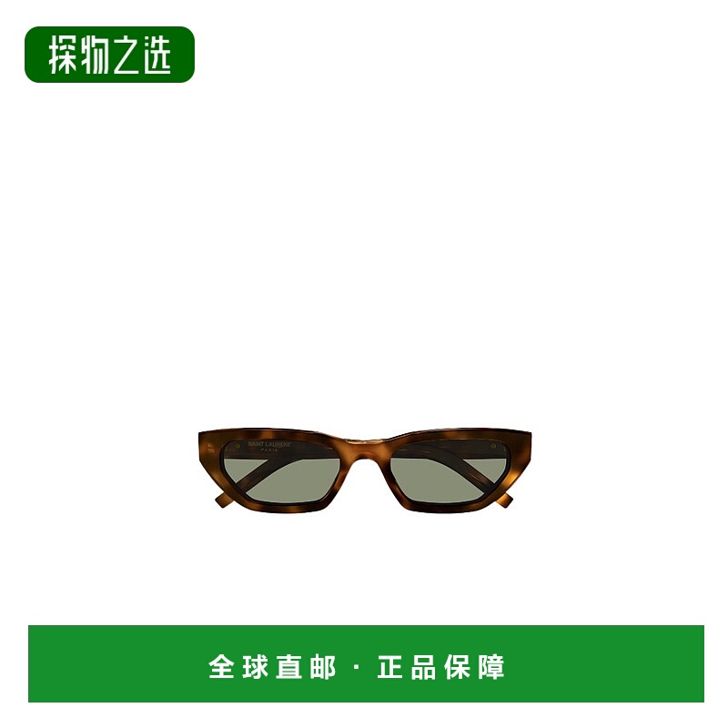 香港直邮Saint Laurent 徽标太阳镜 SLM126