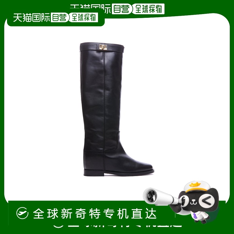 香港直邮Via Roma 15 圆头长筒靴 3807