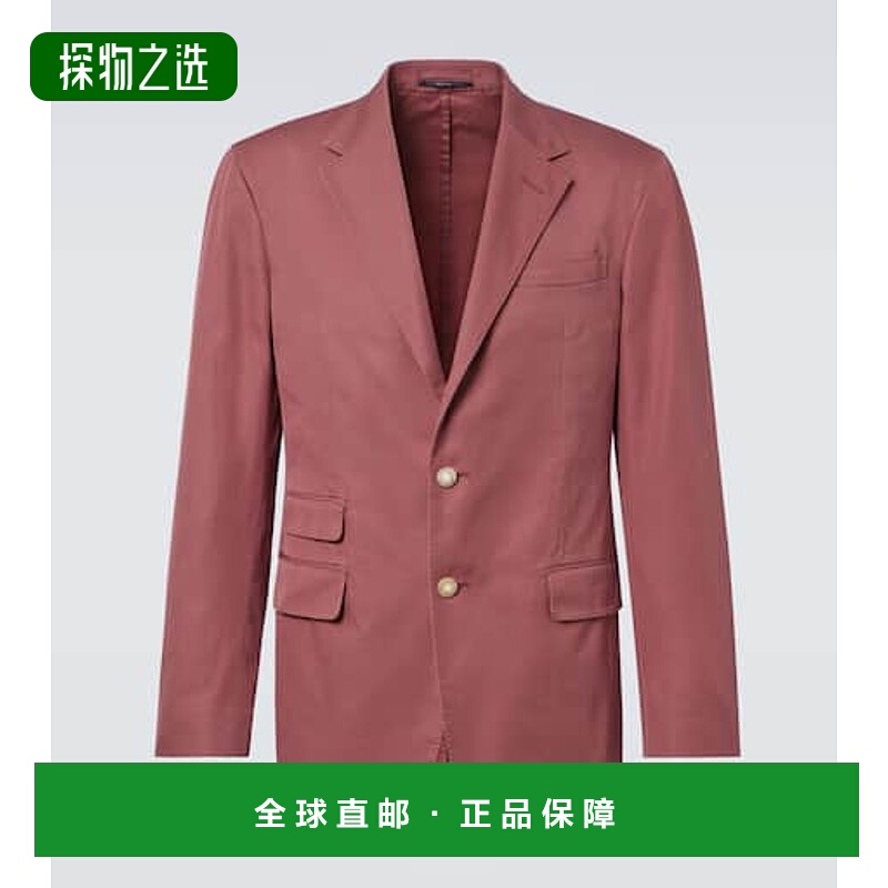 1h可退 香港直邮Dunhill 登喜路 男士 Cavendish 棉质西装外套