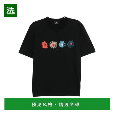 香港直邮PAUL SMITH 男士T恤 M2R220XTP539579 AW2025 黑色