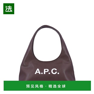 1h可退 香港直邮A.P.C. 女士 APC Baby Ninon 標誌印花單肩包 F67