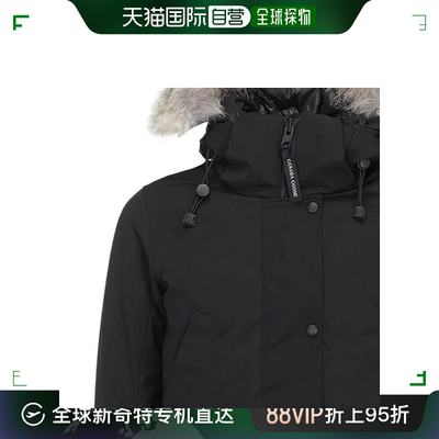 【99新未使用】香港直邮CANADA GOOSE 黑色男士羽绒服 CG6555L35-