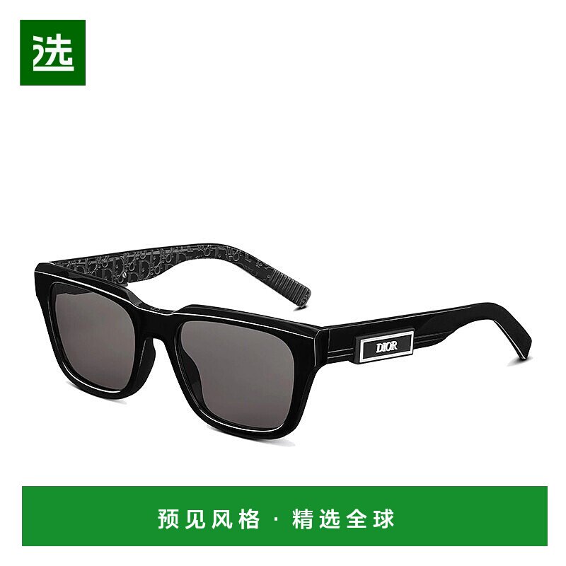 欧洲直邮Dior迪奥男女同款眼镜黑色冷酷板材框架大镜片舒适墨镜