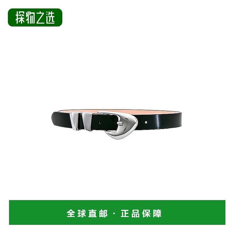 香港直邮BY FAR 男士 Moore 皮带 23CRMOOWBLW black黑色 舒适时