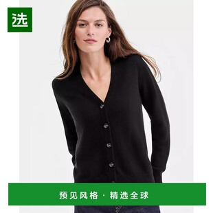 1h可退 【美国直邮】charter club女士毛衣V领羊绒女装休闲时尚高