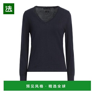 1h可退 【美国直邮】ARMANI EXCHANGE 女士毛衣 V领长袖针织衫 95