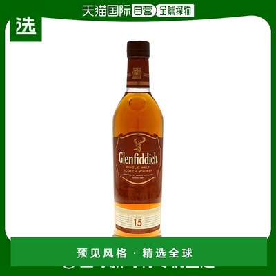 欧洲直邮Glenfiddich格兰菲迪威士忌大师精选2号/12年/21年/15年