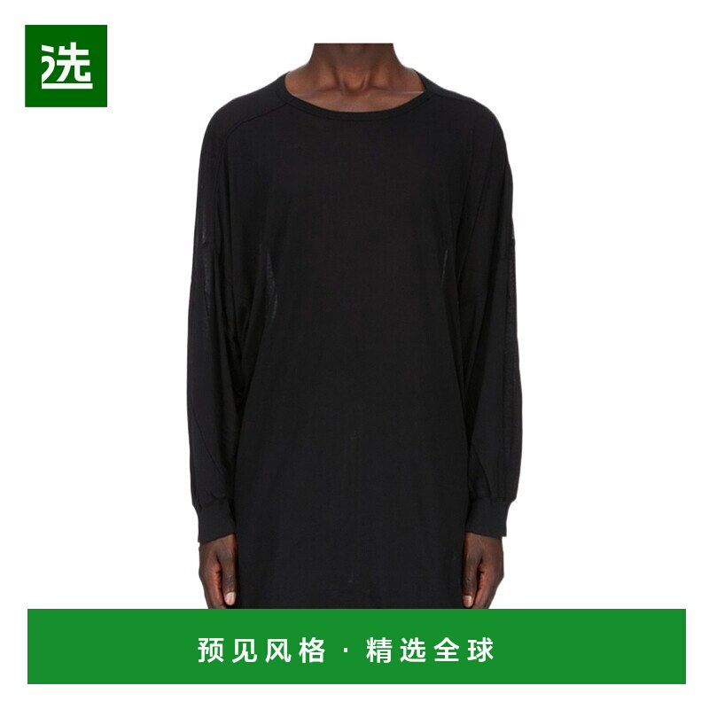 香港直邮Rick Owens 长袖T恤 RU02E1276UC上衣男装