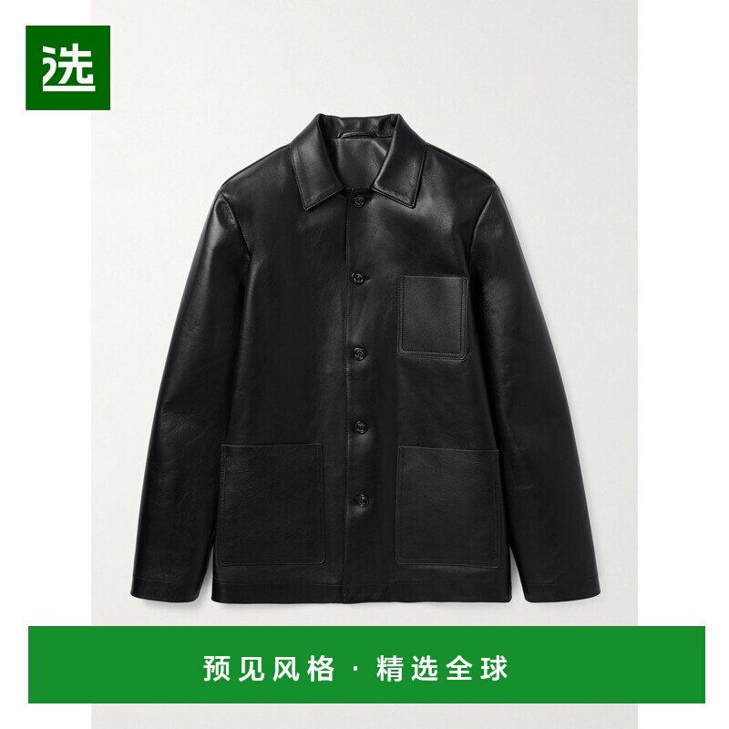 1h可退 VALSTAR 男士 Luke 皮革夹克 407AF288V0032皮衣