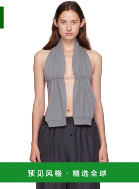 1h可退 香港直邮Gimaguas 女士 灰色 Momo 上装 MOMOTOP grey灰色