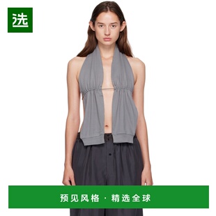 1h可退 香港直邮Gimaguas 女士 灰色 Momo 上装 MOMOTOP grey灰色