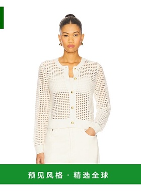 1h可退 香港直邮rag bone 瑞格布恩 女士 Ezra 针织开衫 WAS25P06