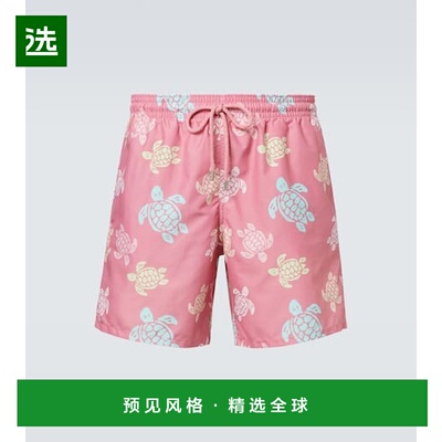 1h可退 香港直邮Vilebrequin 男士 Moorea 印花泳裤 colorful花色