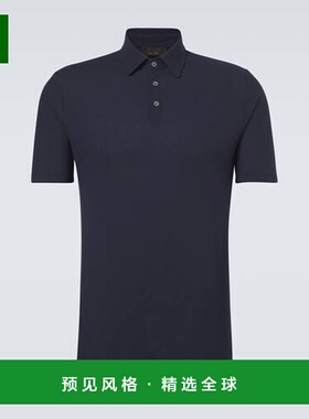 1h可退 香港直邮Slowear 男士 棉质Polo衫 blue蓝色 舒适时尚