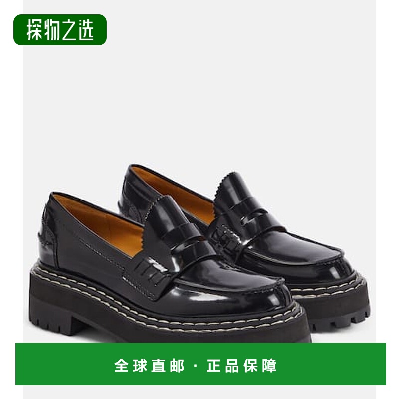 香港直邮Proenza Schouler 普罗恩萨·施罗 女士 漆皮乐福鞋