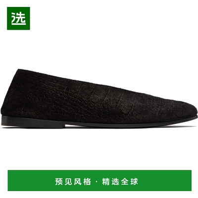 1h可退 香港直邮marsell 女士 黑色 Scivolo 芭蕾鞋 MW8696P042