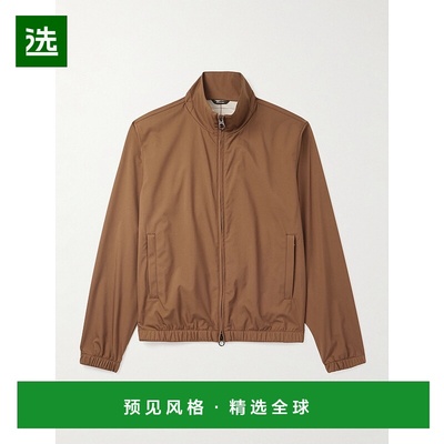 1h可退 香港直邮Loro Piana 诺悠翩雅 男士 System® 风暴斜纹布短