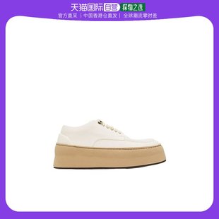 香港直邮Marsell MW6250188牛皮圆头 徽标厚底松糕鞋