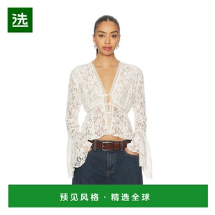 1h可退 香港直邮Free People 自由人 女士 Whispering Love 蕾丝