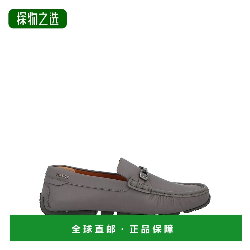 香港直邮Bally 巴利 男士 乐福鞋 grey灰色 舒适时尚