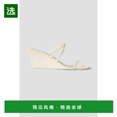 香港直邮ST.AGNI 女士 坡跟凉鞋 1h可退 R24123IVYIVORY beige米