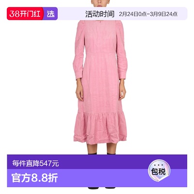 1h可退 香港直邮Baum Und Pferdgarten 女士 ALEEMA 中长连衣裙 2