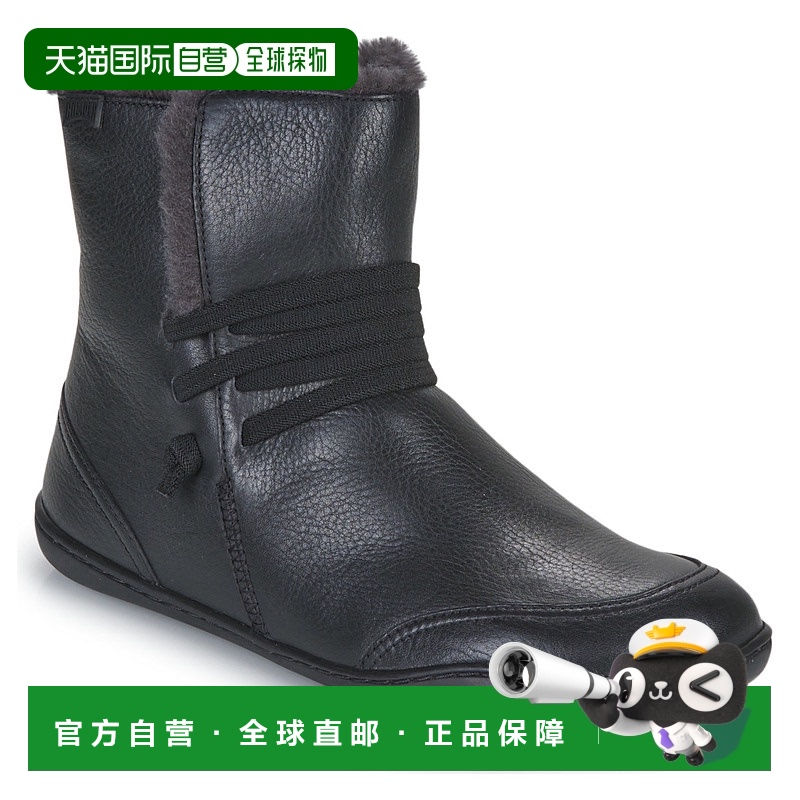 欧洲直邮Camper看步PEU CAMI女士加绒保暖平底雪地靴K400505-012