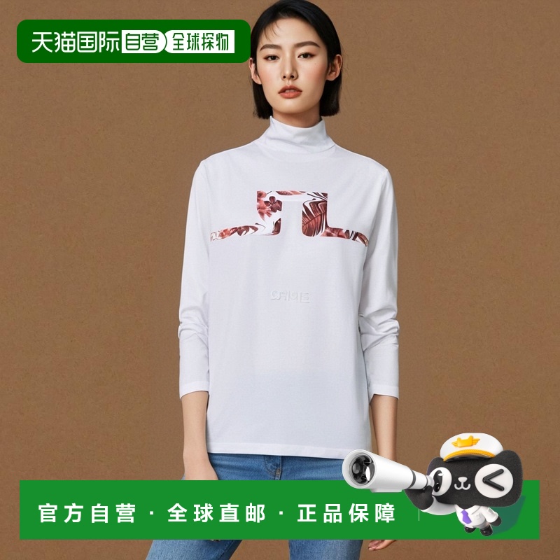韩国直邮J.Lindeberg金林德伯格外套女款白色长袖宽松GWJS07440