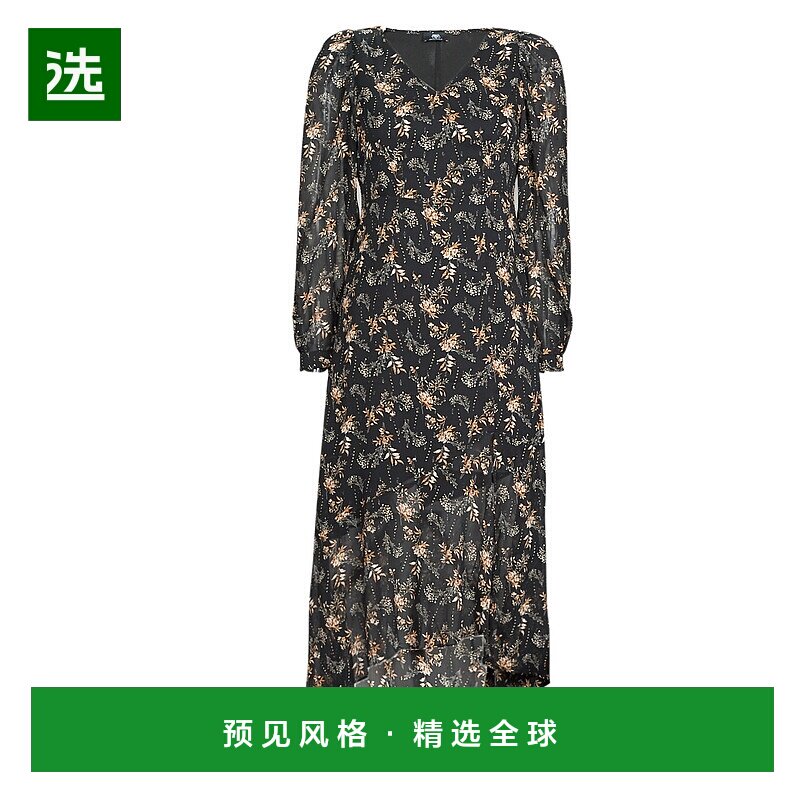 欧洲直邮Le Temps des Cerises 女士 CHIC 长连衣裙 黑色