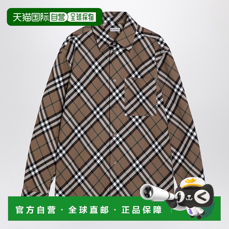 1h可退 香港直邮Burberry 巴宝莉 男士 AU24-MW-SIP-2 衬衫 80953