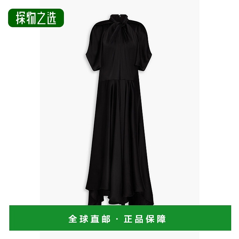 香港直邮Stella Mccartney 斯特拉·麦卡特尼 女士 扭曲缎面长款