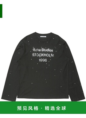 1h可退 香港直邮Acne Studios 徽标T恤 CL0416长袖