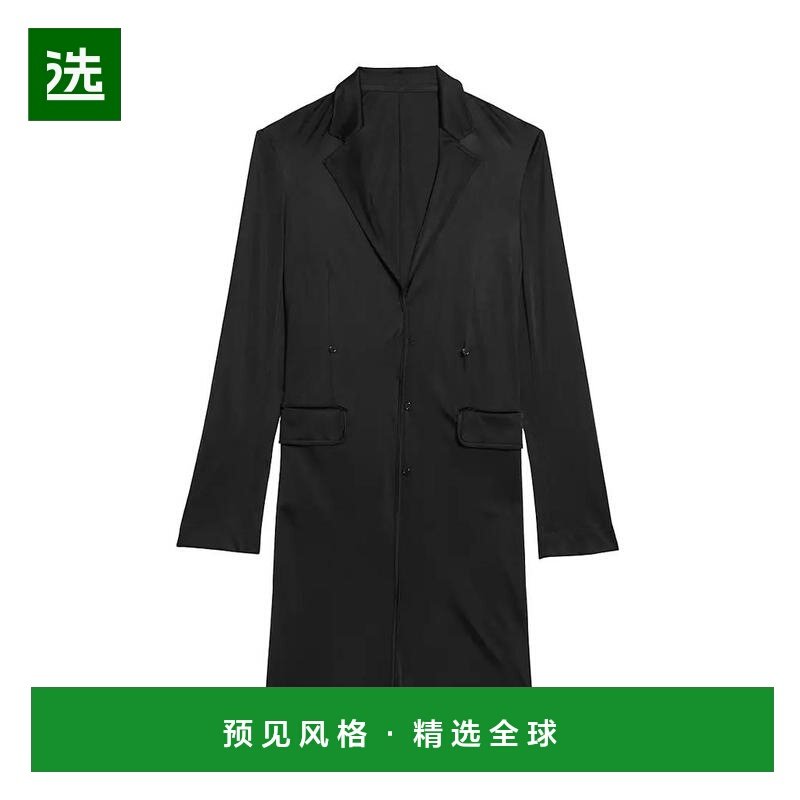 1h可退 【美国直邮】Helmut Lang|长款单排扣夹克,女装/女士精品,短外套,淘宝优惠券,粉丝福利购,淘宝优惠卷