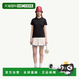 棉质 带徽标和珍珠 恤短袖 自营欧洲直邮Moncler 女装 盟可睐