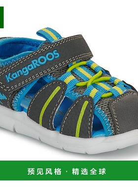 欧洲直邮Kangaroos  K-GROBI 男童鞋子运动凉鞋 02106-2014-C