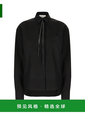 1h可退 香港直邮Sportmax 斯宝麦斯 女士 黑色羊毛衬衫 MAPPA004