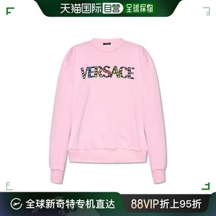 10041301A018121PB90套头长袖 圆领印花卫衣 香港直邮Versace