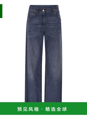 香港直邮BRUNELLO CUCINELLI 女士牛仔裤 MH192P4039C9393
