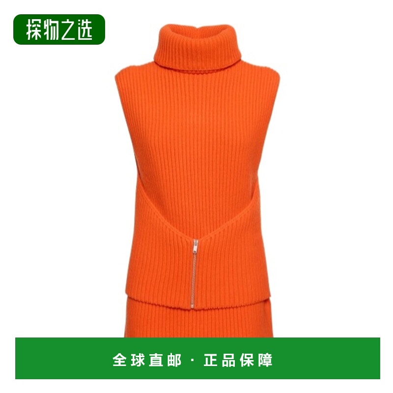 香港直邮Jil Sander 拉链细节背心 78I-5C7034