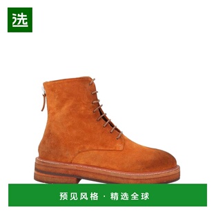 1h可退 香港直邮marsell 女士 脚踝靴 brown棕色 舒适时尚