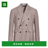 香港直邮Tagliatore brown棕色 男士 1h可退 西装 外套 舒适时尚