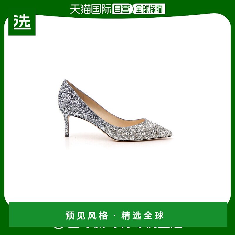 香港直邮Jimmy Choo ROMY60尖头高跟鞋 ROMY60BRE#一脚蹬