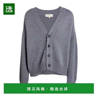 1h可退 香港直邮Studio Nicholson 男士 针织开衫 grey灰色 舒适