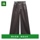 人造革高腰阔腿裤 1h可退 女士休闲 bone Sofie 美国直邮 rag