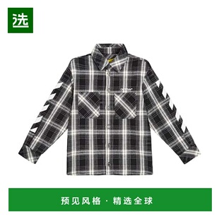 1h可退 香港直邮OFF-WHITE C O VIRGIL ABLOH 男童 Bookish 格纹