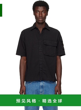 1h可退 香港直邮Stone Island 石头岛 男士 黑色 1100007 SUPIMA